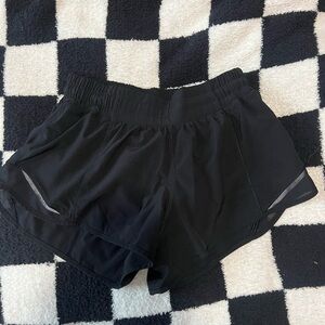 Black Lululemon shorts
